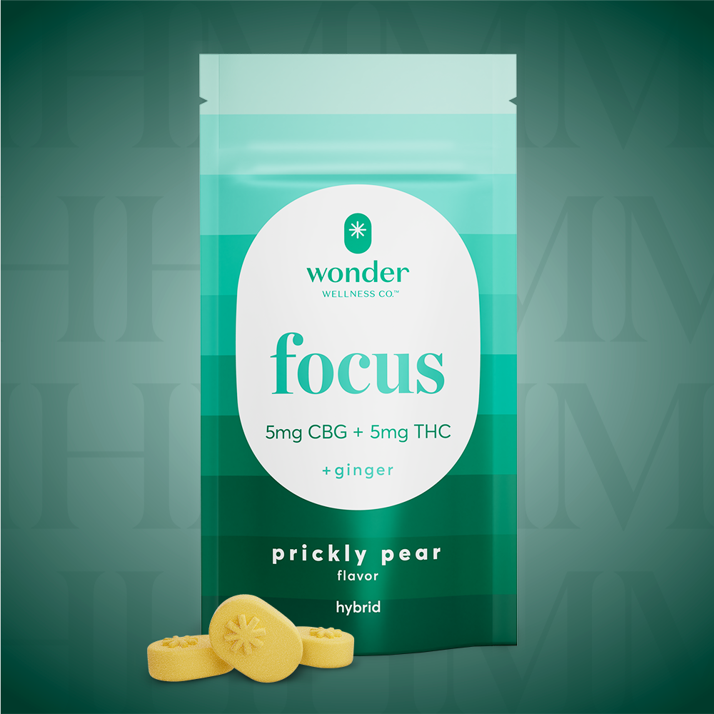 Photograph of Product: Wonder Gummy 200mg 1:1 Focus 40pk