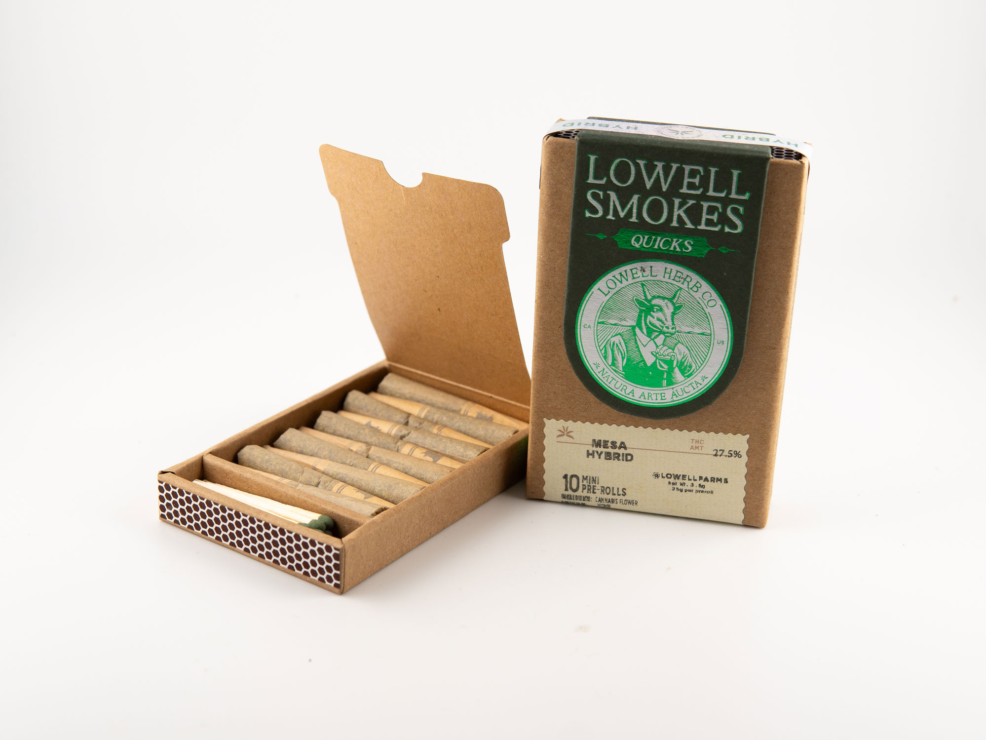 Photograph of product: Lowell Farms - 10PK Preroll - Closing Time