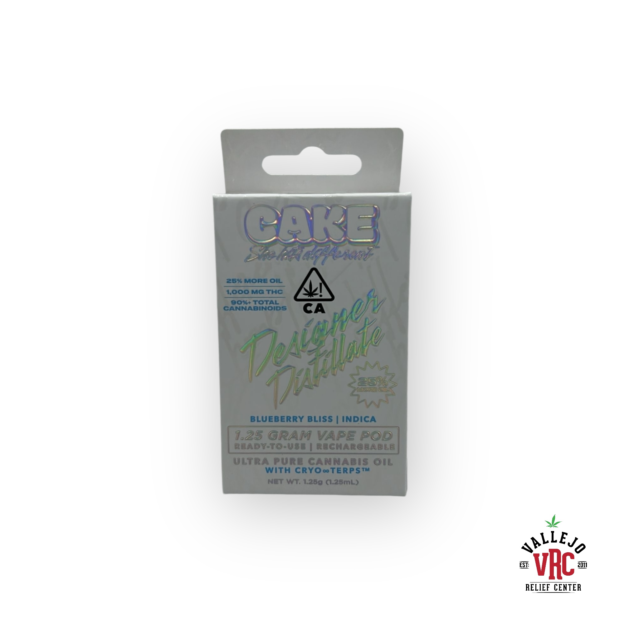 Photograph of product: BLUEBERRY BLISS 1.25G AIO