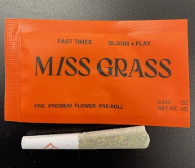 Photograph of product: Miss Grass | Fast Times Pre-Roll