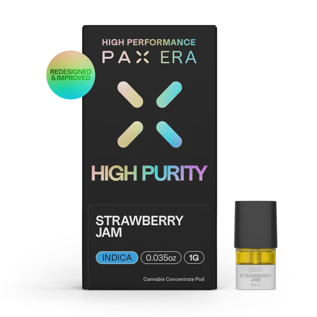 Photograph of product: Strawberry Jam (I) 1g High Purity Distillate Pod