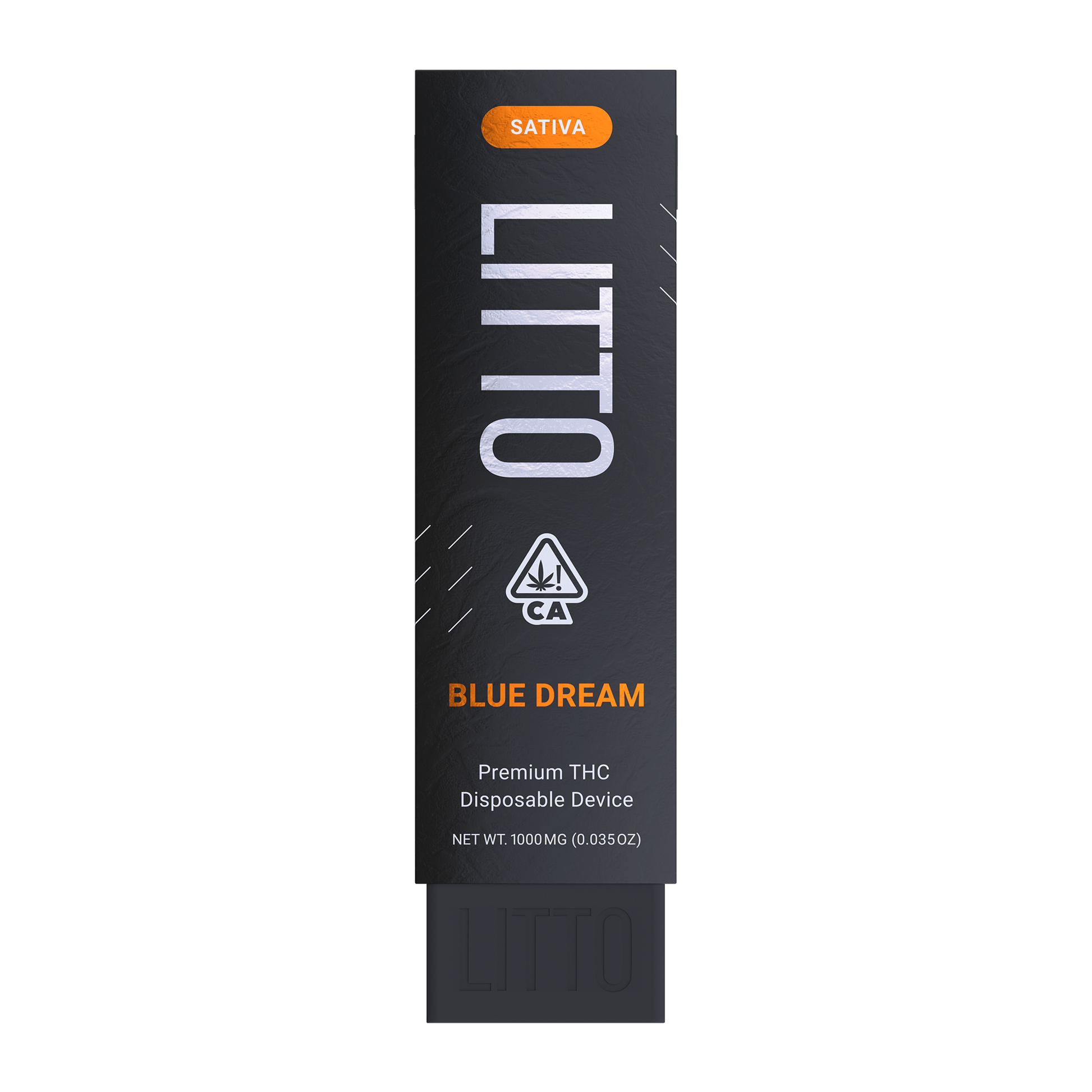 Photograph of product: LITTO - Blue Dream - Oui'd - TH-oui Disposable Vape Pen V2