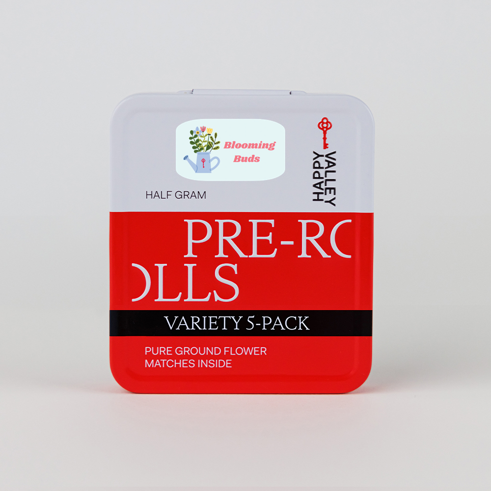 Photograph of product: Pre-Roll 5-Pack 2.5g - Blooming Buds