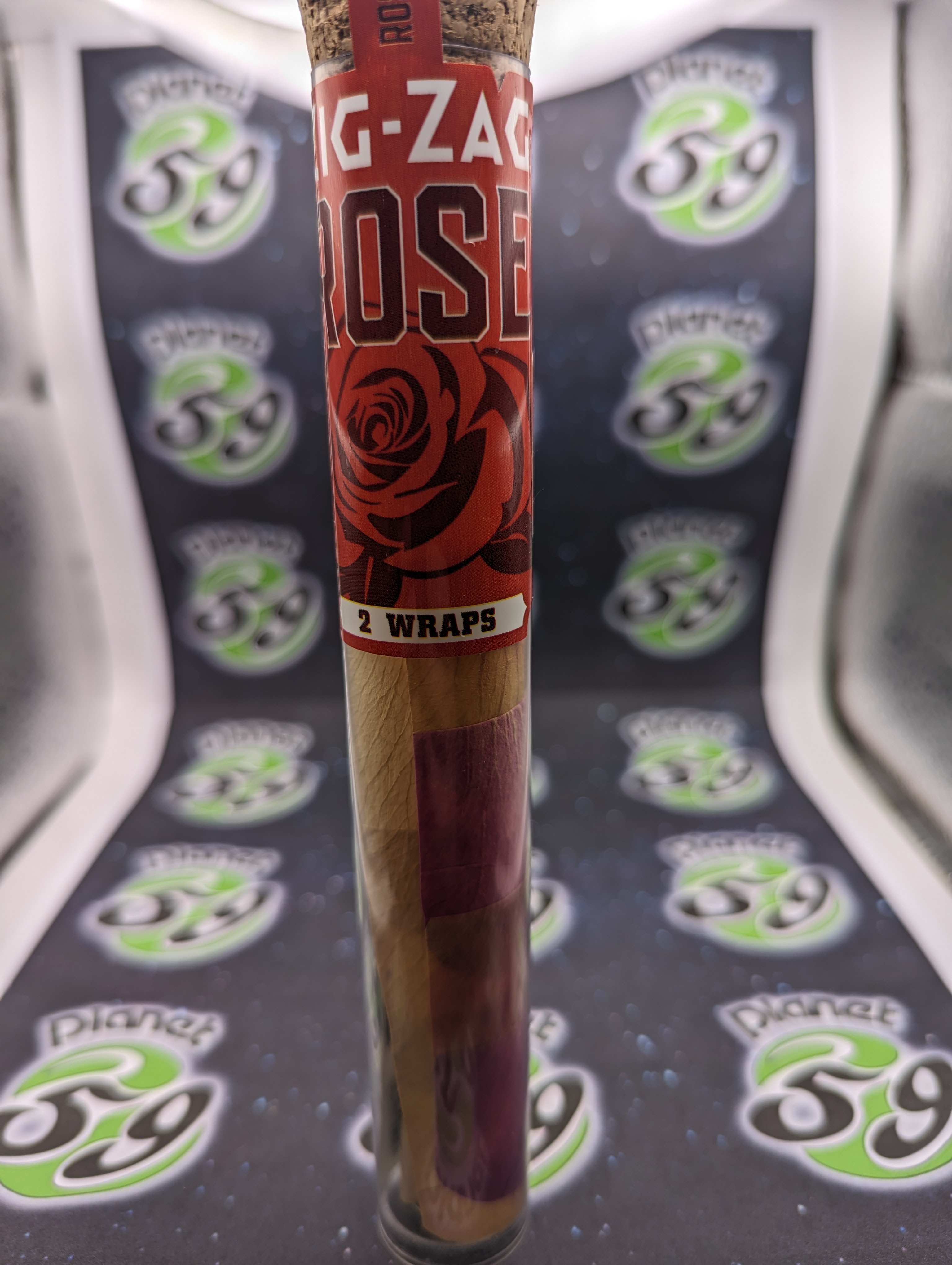 Photograph of product: Zig Zag | Rose Wraps | 2pk