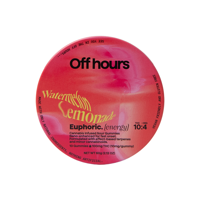 Photograph of product: Off Hours | Euphoric | 100mg