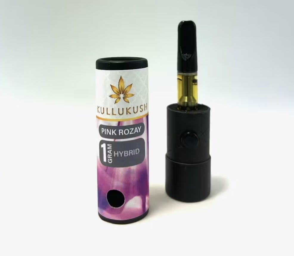 Photograph of product: Kullu Kush - Pink Rozay - 1 g Cart