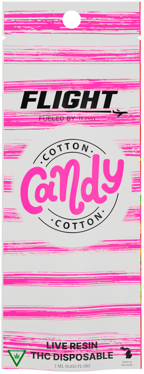 Photograph of product: Cotton Candy | Live Resin | Disposable