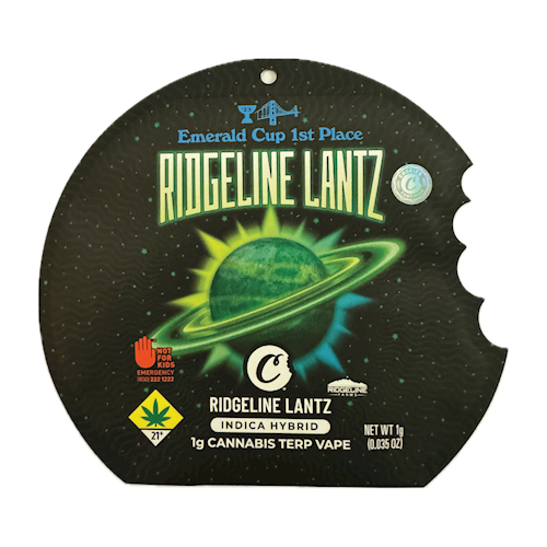 Photograph of product: Cookies: Ridgeline Lantz (H/I) - Natural Terps Cartridge