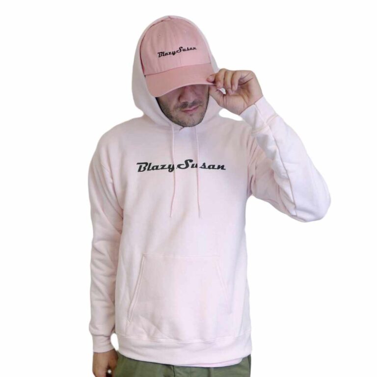 Photograph of product: Blazy Susan Pink Hoodie - Medium