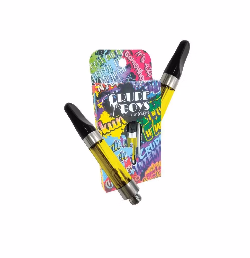 Photograph of product: Crude Boys - Cartridge - Strawberry Cough (Oui'd)