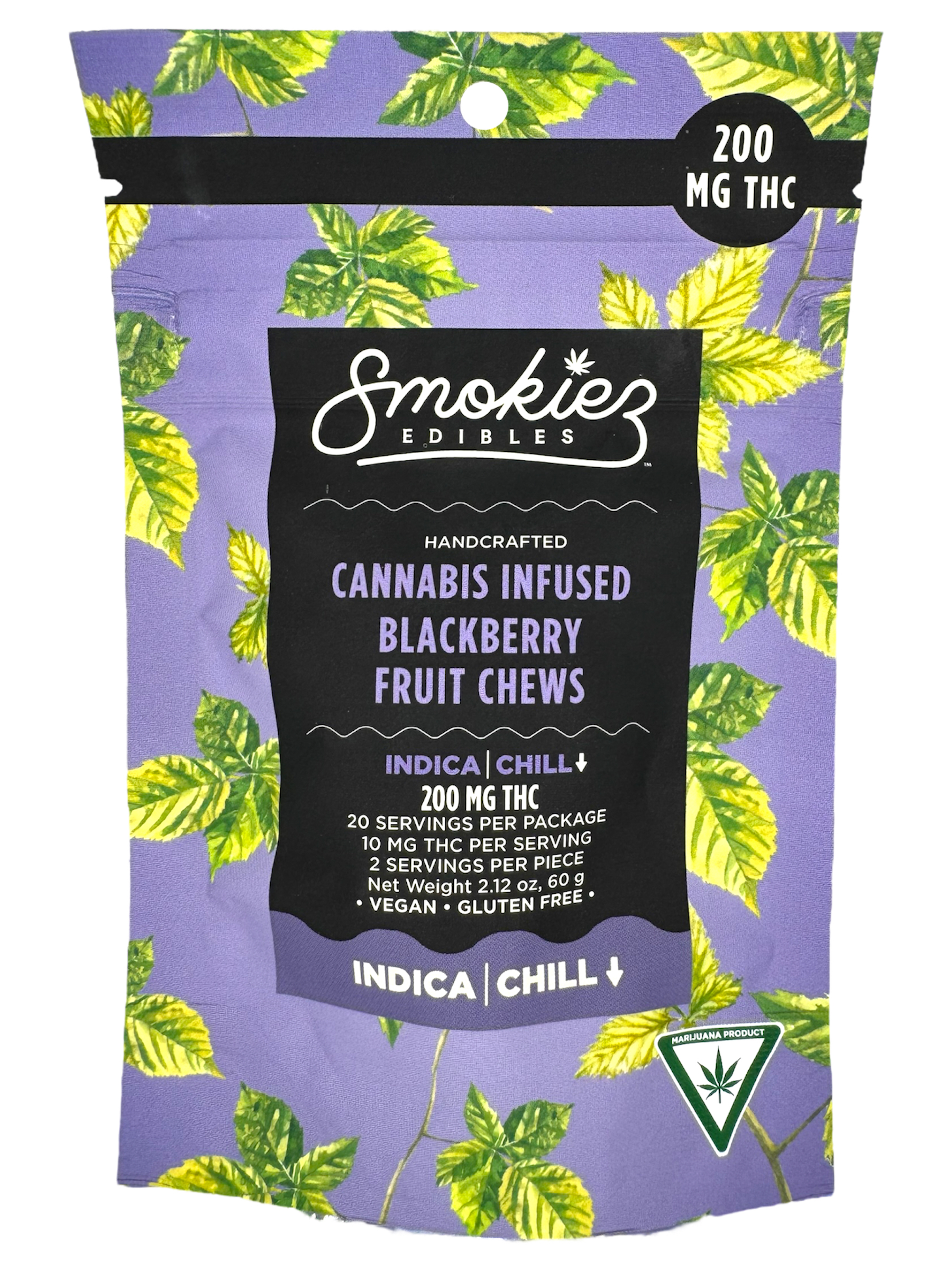 Photograph of product: 200mg Sweet Blackberry Oui'd Gummies