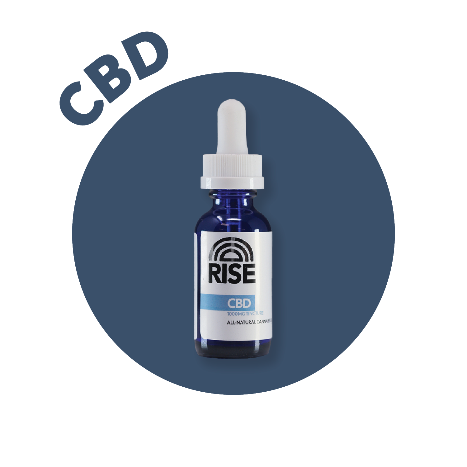 Photograph of product: Rise CBD Tinture 2500.