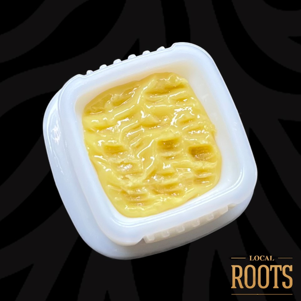Photograph of product: GG4 Organic Live au chocolat Rosin Big Baller Jar | 4g