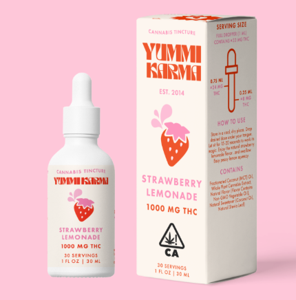 Photograph of product: Yummi Karma Strawberry Lemonade Drops