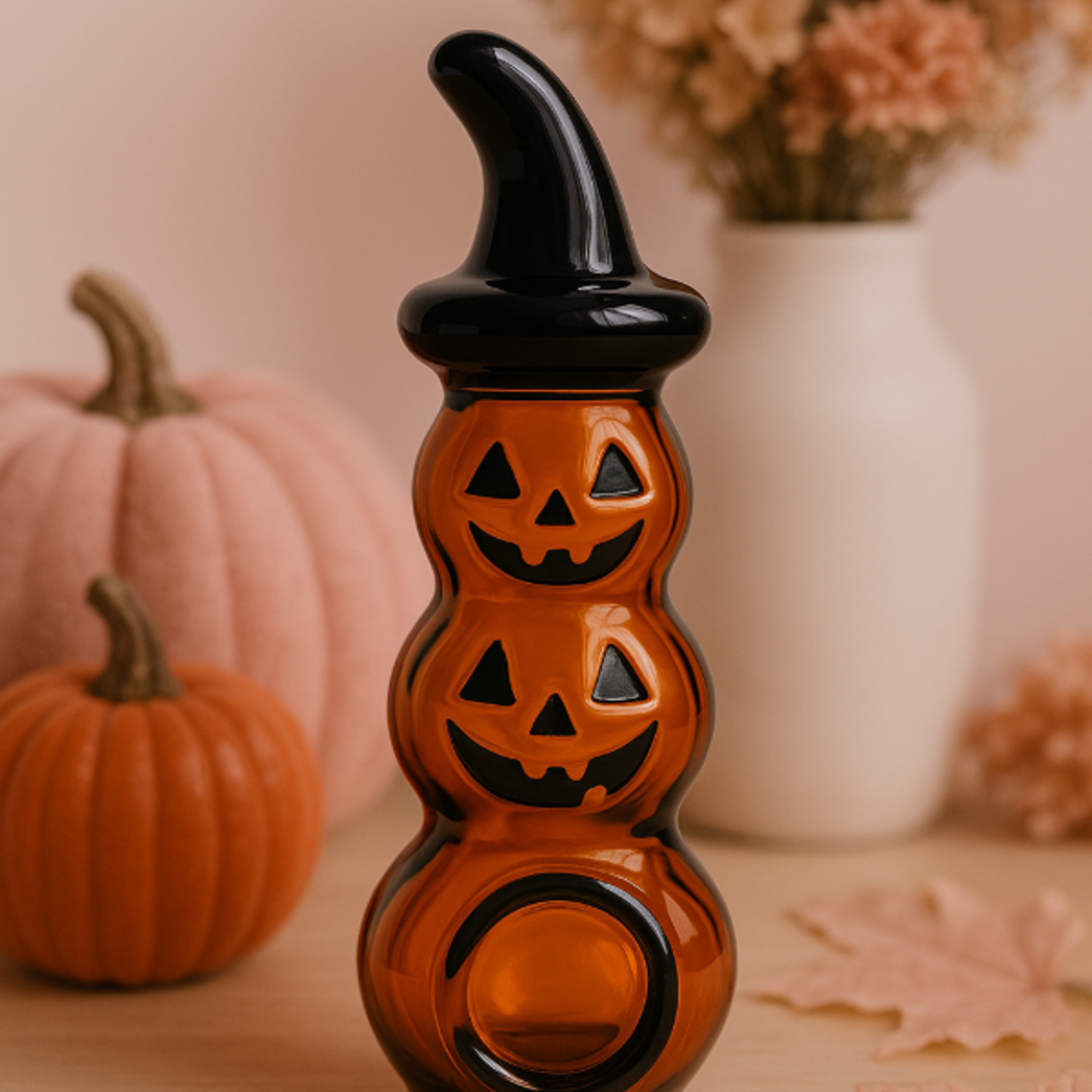 Photograph of product: SirEEL | Pipe | 4.5" Stack O'Lantern | Assorted Colors