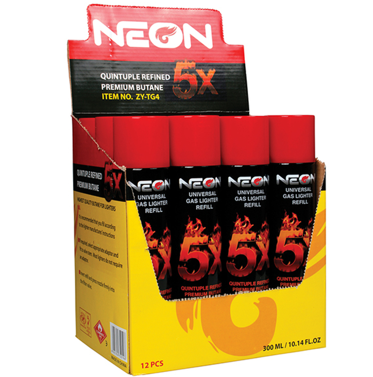 Photograph of product: Neon 5X Butane