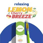 Photograph of product: O.Pen Daily Strains Cartridge Lemon Cherry Breeze CBG