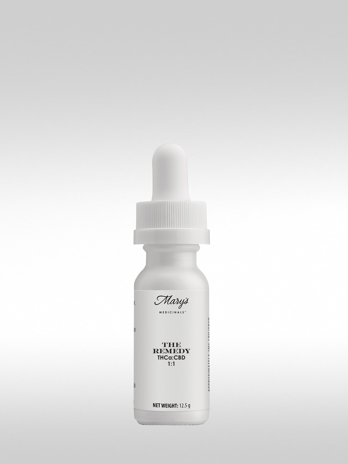 Photograph of product: Mary's Medicinal Remedy Tincture TH-ouia:CBD 1:1 0.45OZ