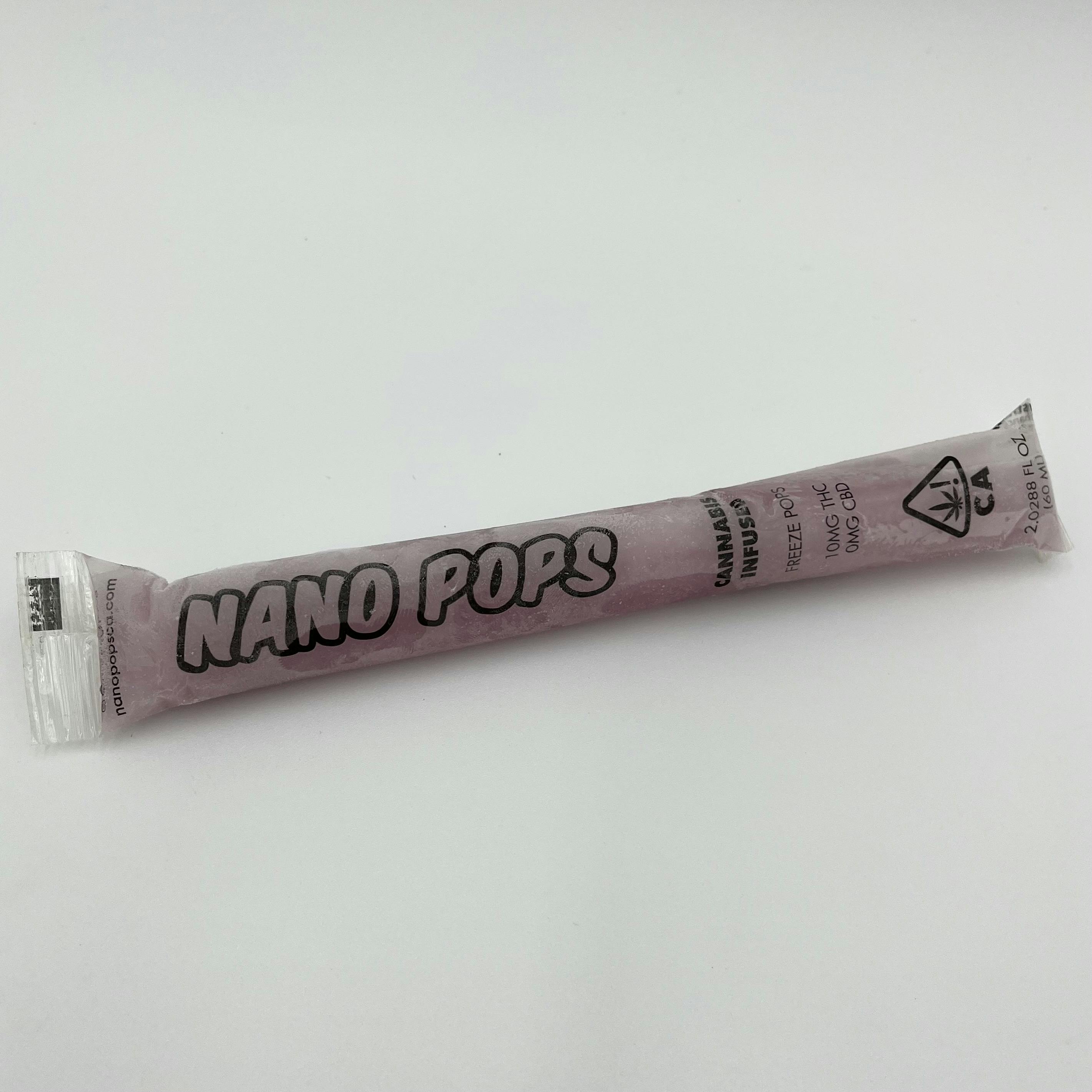 Photograph of product: Grape - 10mg TH-oui - Single Serving - Nano Pops