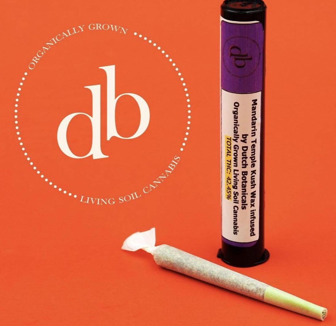 Photograph of Product: Dutch Botanicals 1 Gram Infused Joint: Purple Sunset