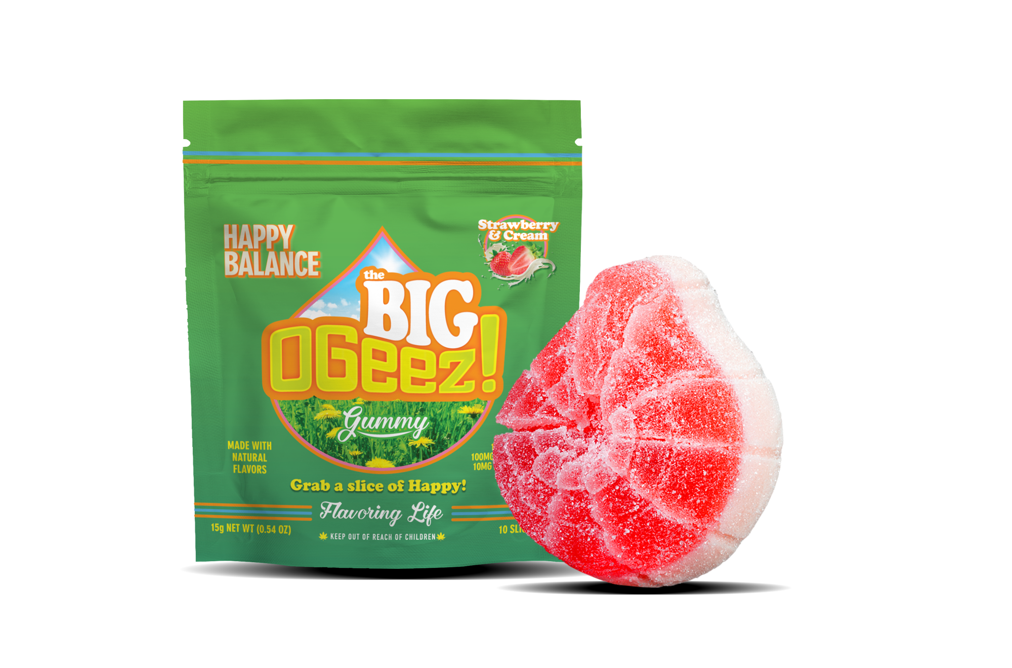 Photograph of product: BIG Happy Balance | 1:1 TH-oui:CBD | 100mg