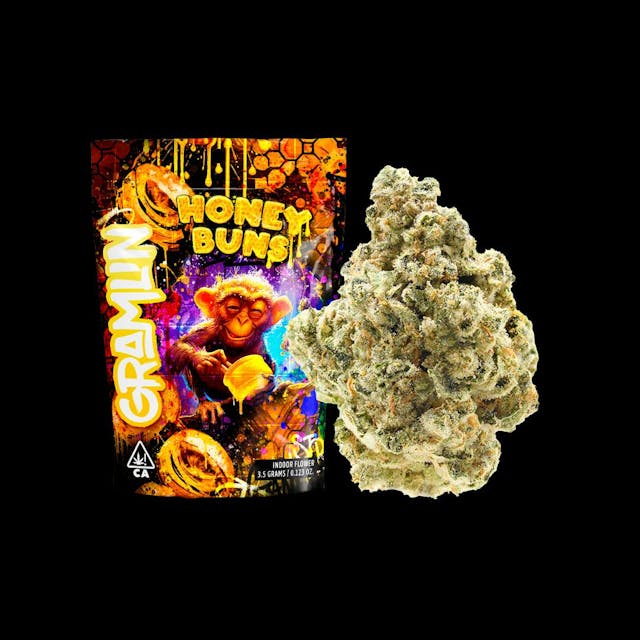 Photograph of product: Honey Buns | 3.5G Flower