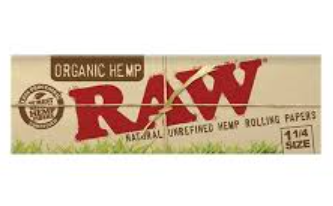 Photograph of product: Raw Organic Hemp 1 1/4 Rolling Papers