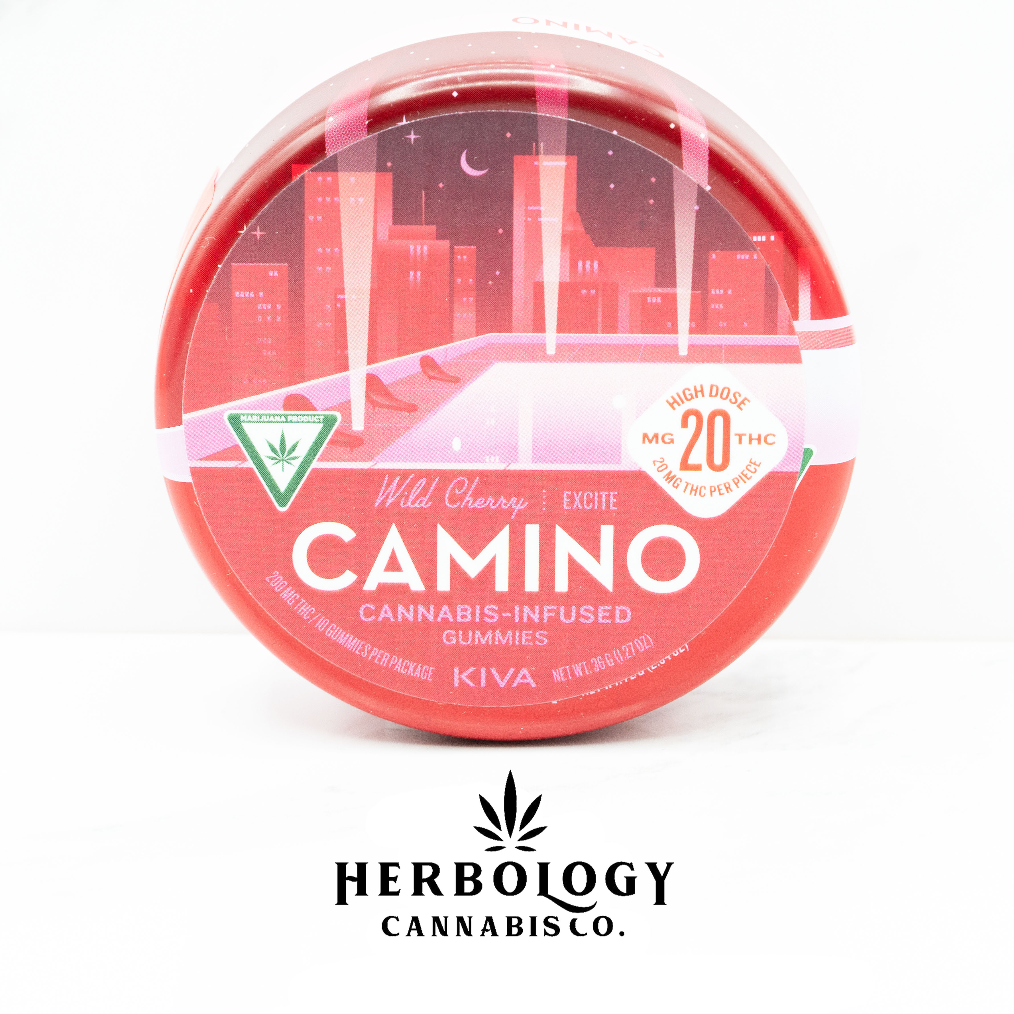 Photograph of product: Camino | Gummy | Wild Cherry | 200mg