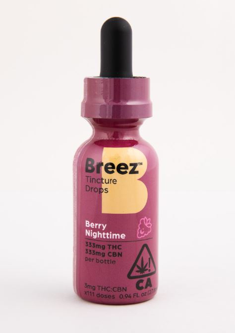 Photograph of product: 1:1 Tincture Berry Nightime | 99mg CBN: 99mg TH-oui