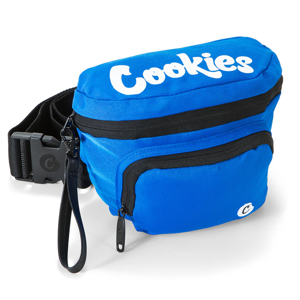 Photograph of product: COOKIES SMELL PROOF "ENVIRONMENTAL" NYLON FANNY PACK NAVY