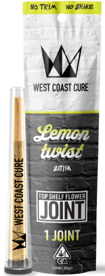 Photograph of product: [West Coast Cure] Preroll - 1.0g - Lemon Twist (S)