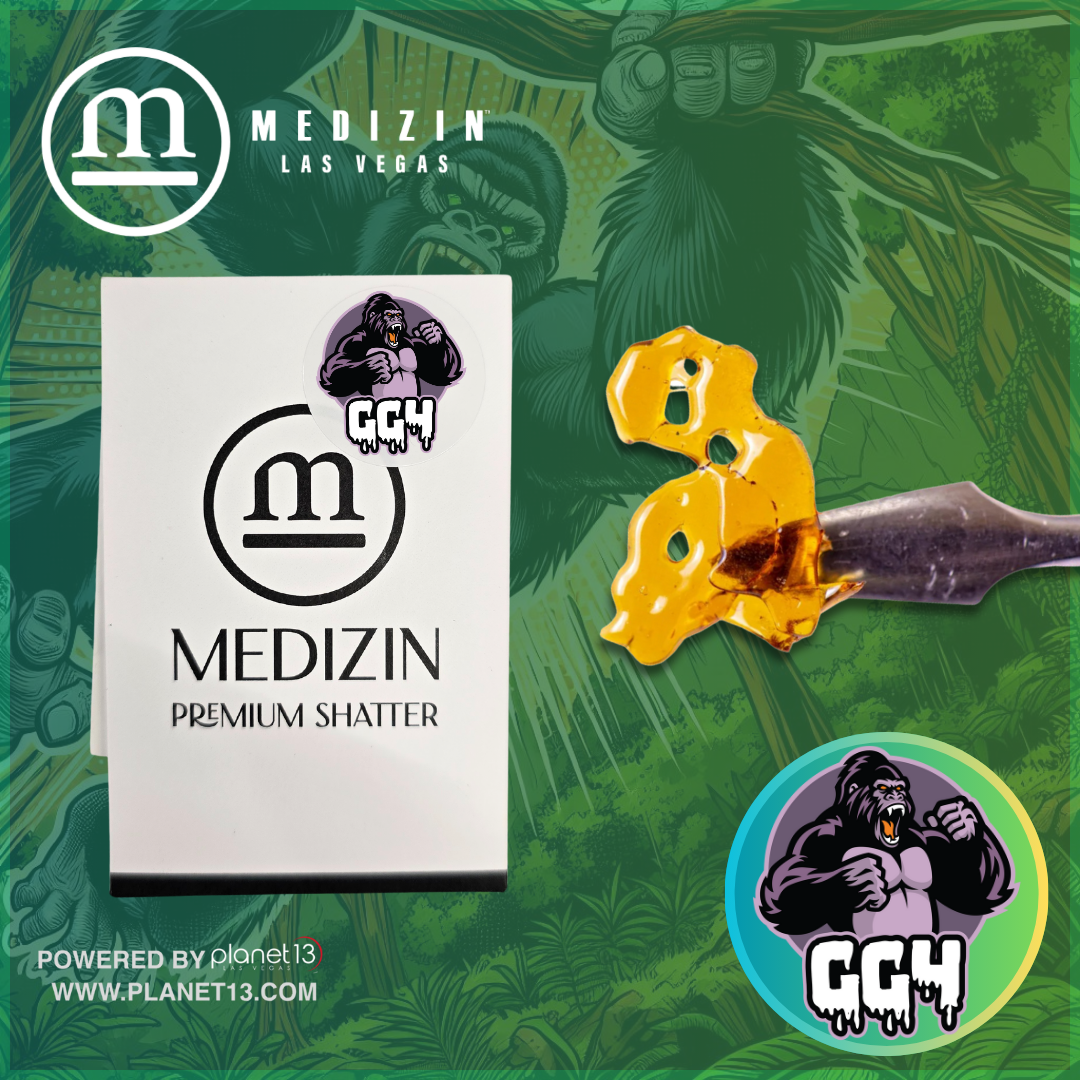 Photograph of product: GG4 Shatter 0.5g