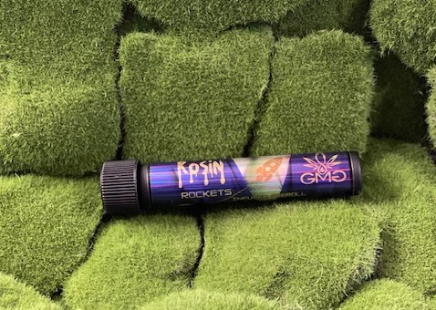 Photograph of product: Rosin Infused Pre Roll Single | Blue Tuxedo | Green Mountain Gardens