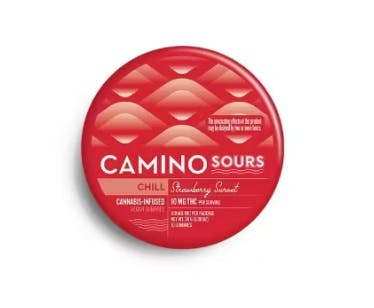 Photograph of product: STRAWBERRY SUNSET 'CHILL' | SOURS | 10PK