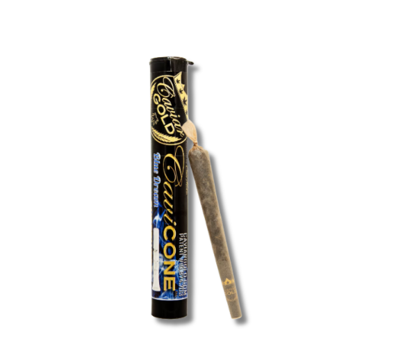Photograph of product: BLUE DREAM | CAVI CONE INFUSED PREROLL | 1.3G