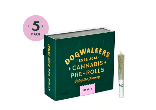Photograph of product: Pre-Roll Pack | Dogwalkers | Apple Cobbler [5pk]