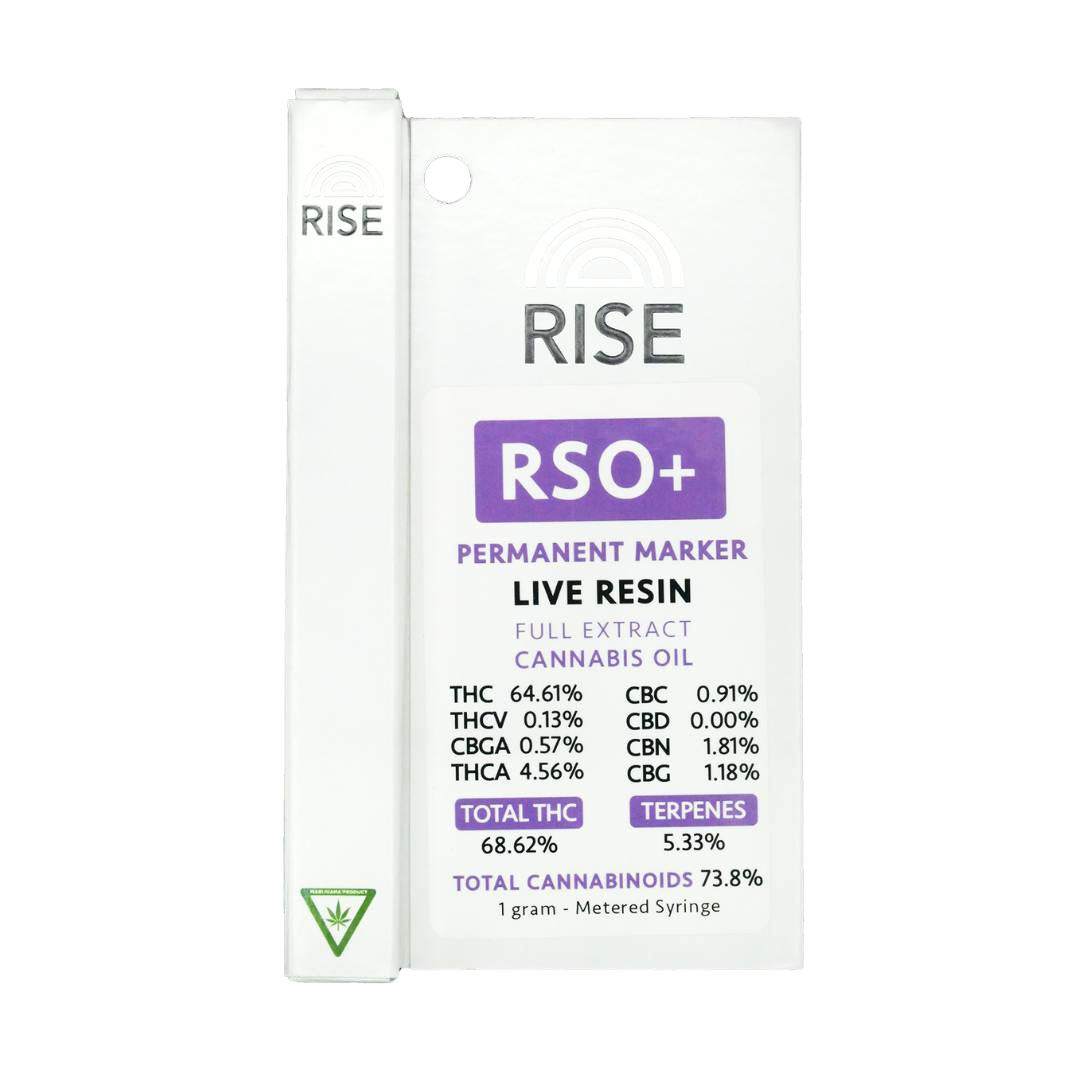 Photograph of product: Rise - 1g RSO - Permanent Marker