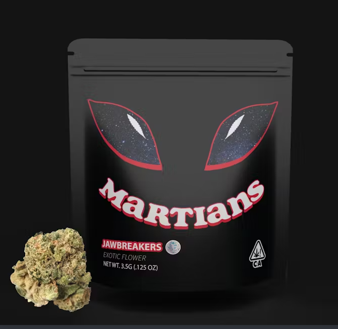 Photograph of product: Martians Jawbreakers Flower 3.5g