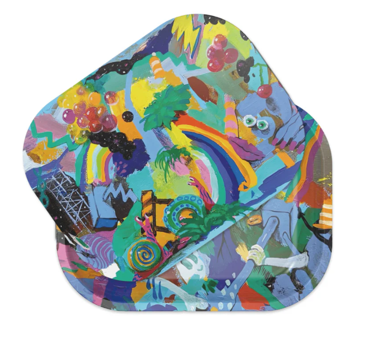 Photograph of product: ZZZ's Rolling Tray w/ Magnetic Cover- Alltopia