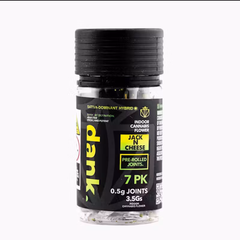 Photograph of product: Dank | Jack N Cheese | 7ct | 3.5g