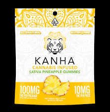 Photograph of product: KE - THC - CLASSIC SATIVA PINEAPPLE 100MG (10 MG/EACH)