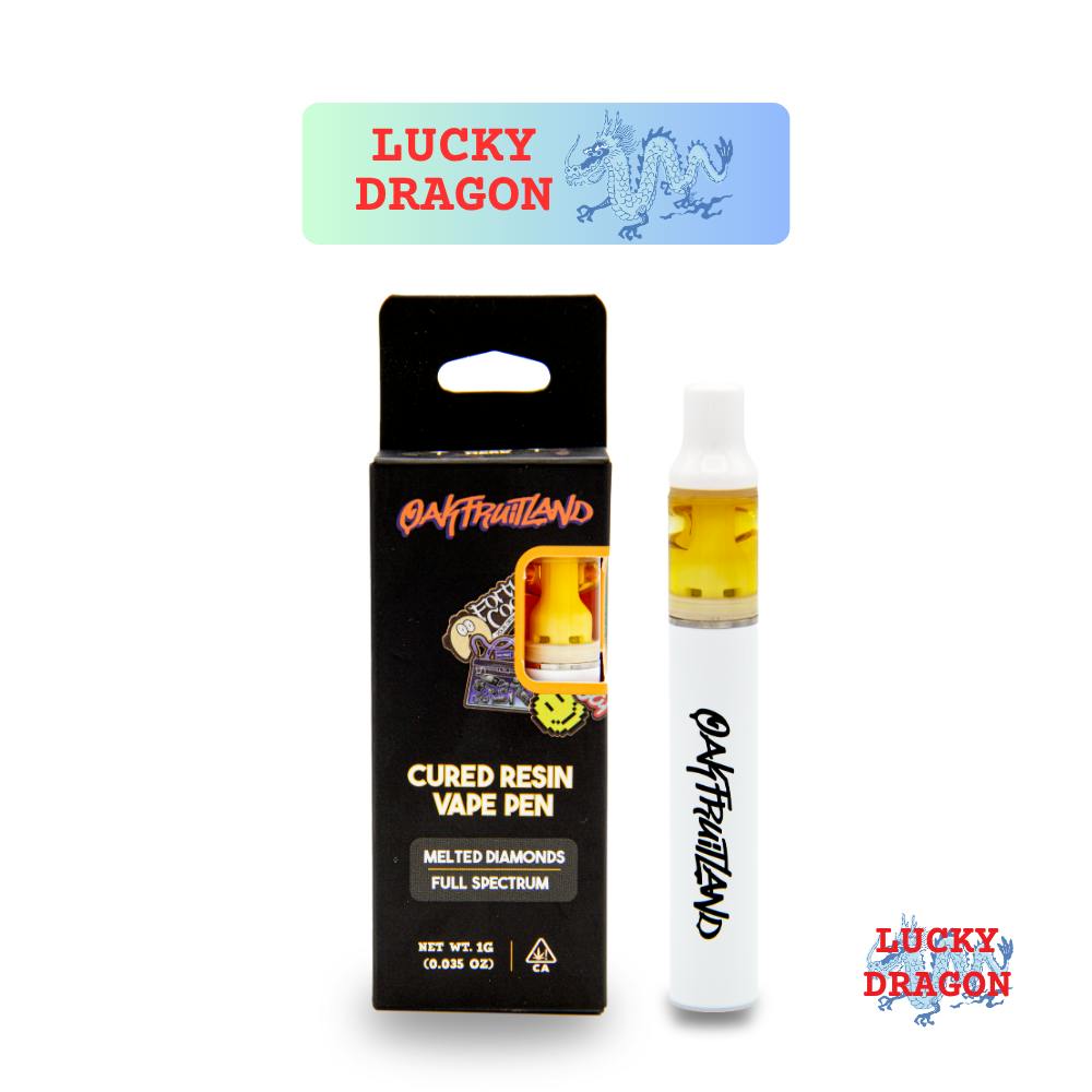 Photograph of product: LUCKY DRAGON 1G CURED RESIN