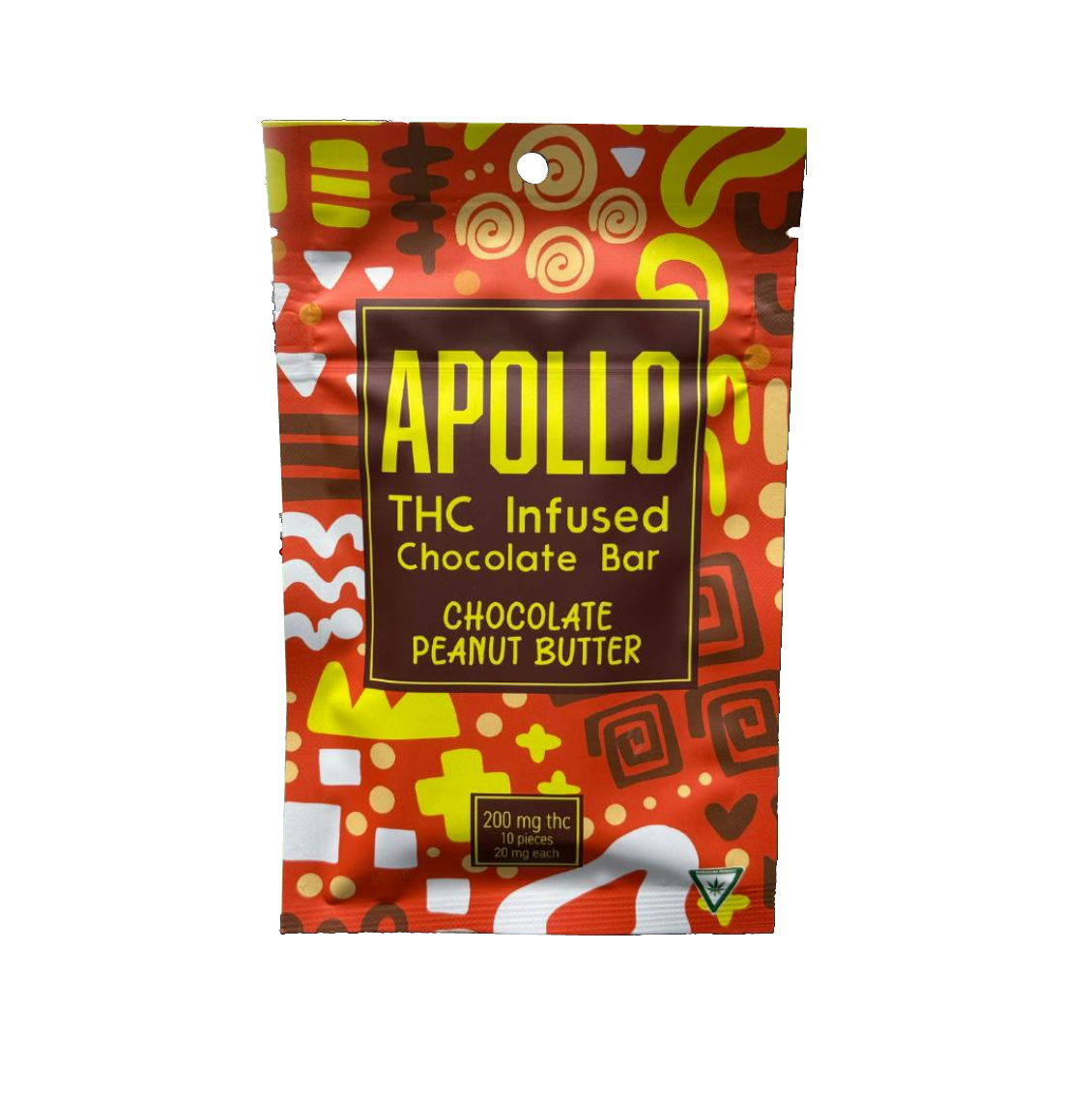 Photograph of product: Apollo- Chocolate Peanut Butter- 200mg