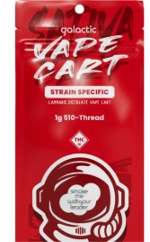 Photograph of product: GALACTIC - SOUR TANGIE STRAIN 1G Oui'd