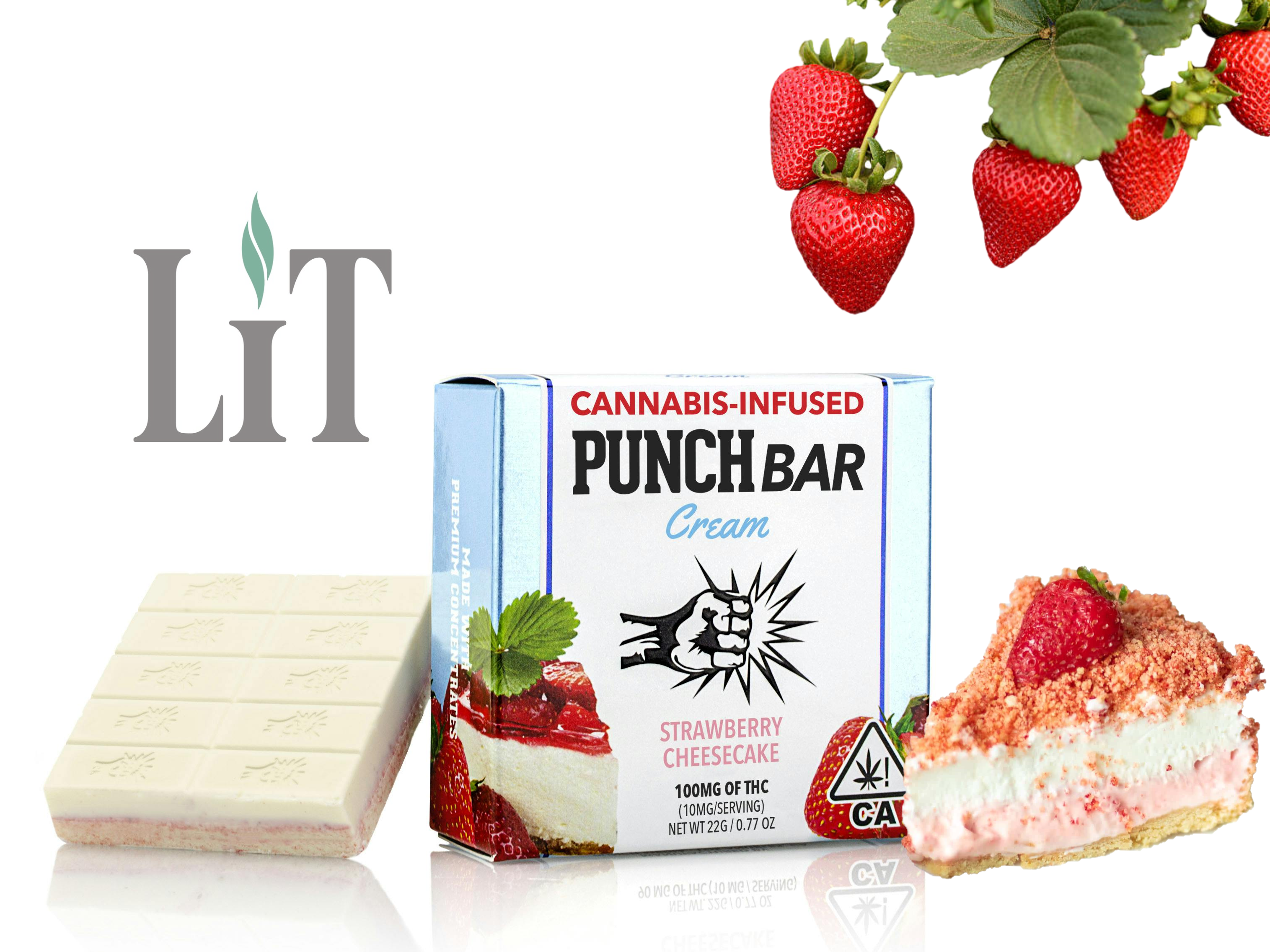 Photograph of product: STRAWBERRY CHEESECAKE - 100MG