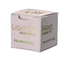 Photograph of product: Light Sky Farms - Frosted Truffle Pie - Live Rosin