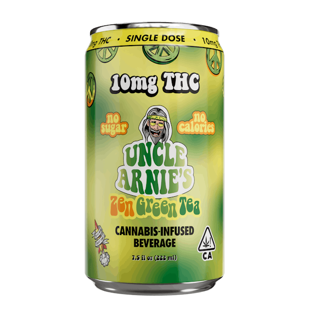 Photograph of product: Green Tea Zero  Calories 10mg 7.5oz - 7.5 oz can