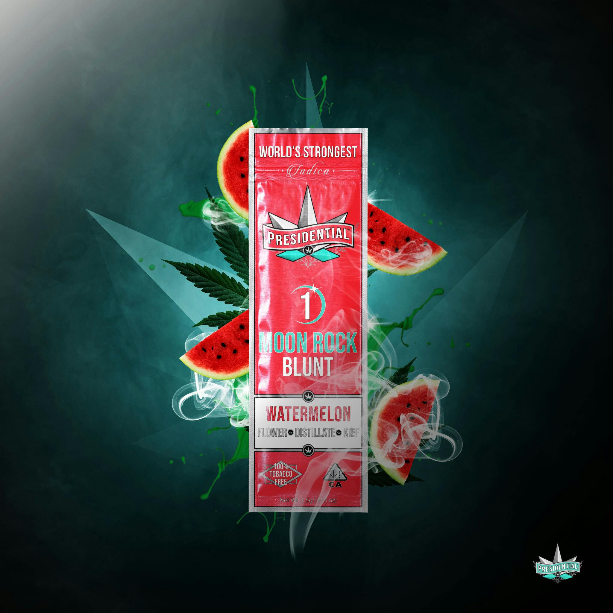 Photograph of product: Watermelon [I] Moon Rock Blunt | Presidential