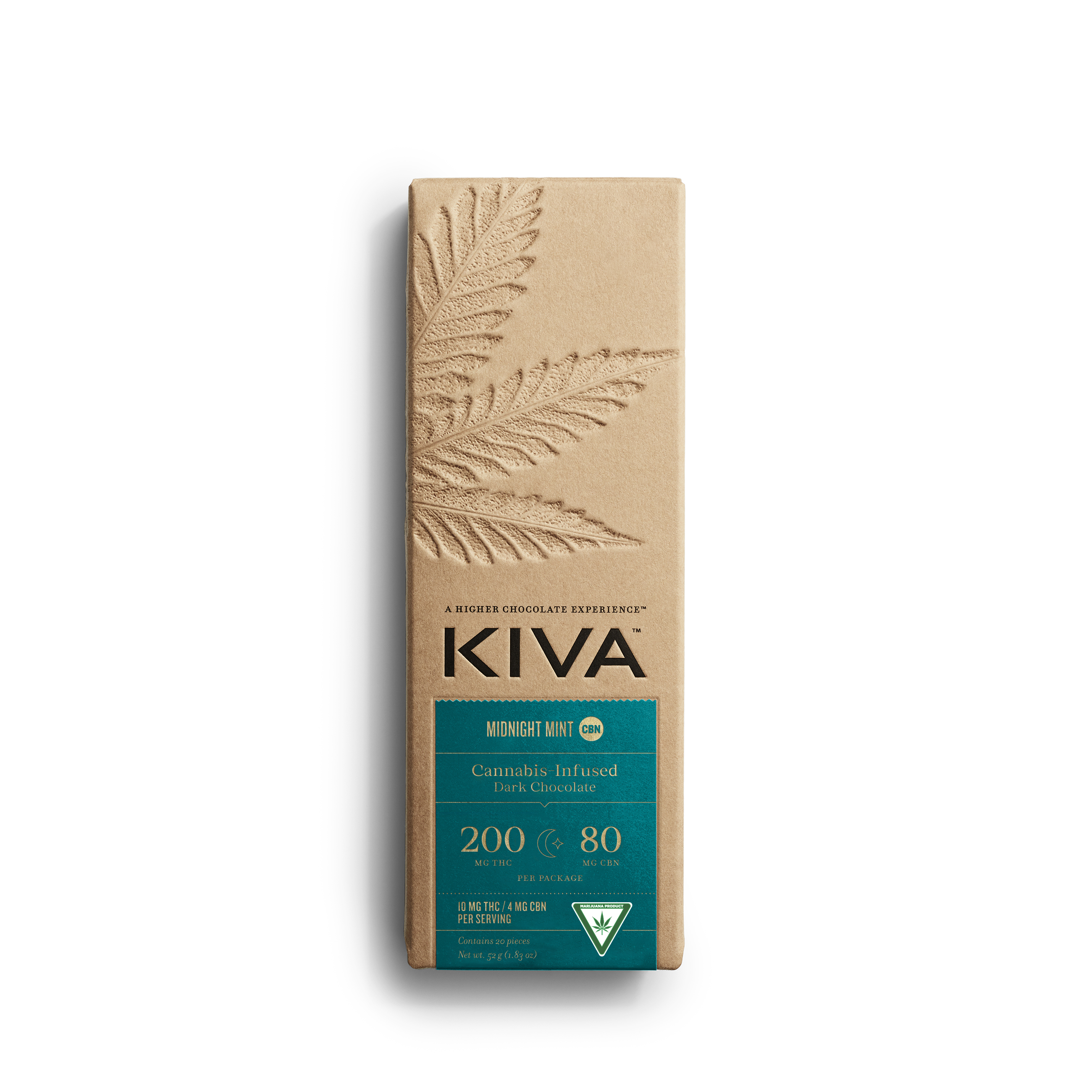 Photograph of product: Midnight Mint Dark Chocolate