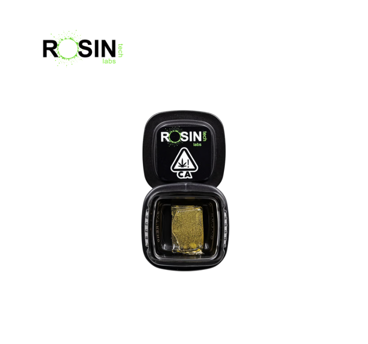 Photograph of product: DURBAN LIME 1G BLACK LABEL FRESH PRESS ROSIN